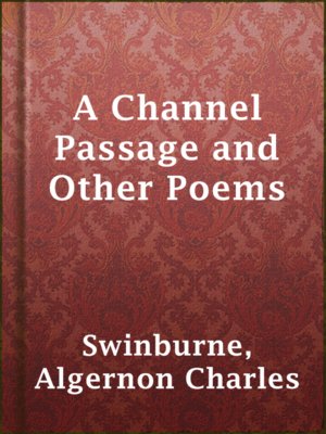 cover image of A Channel Passage and Other Poems